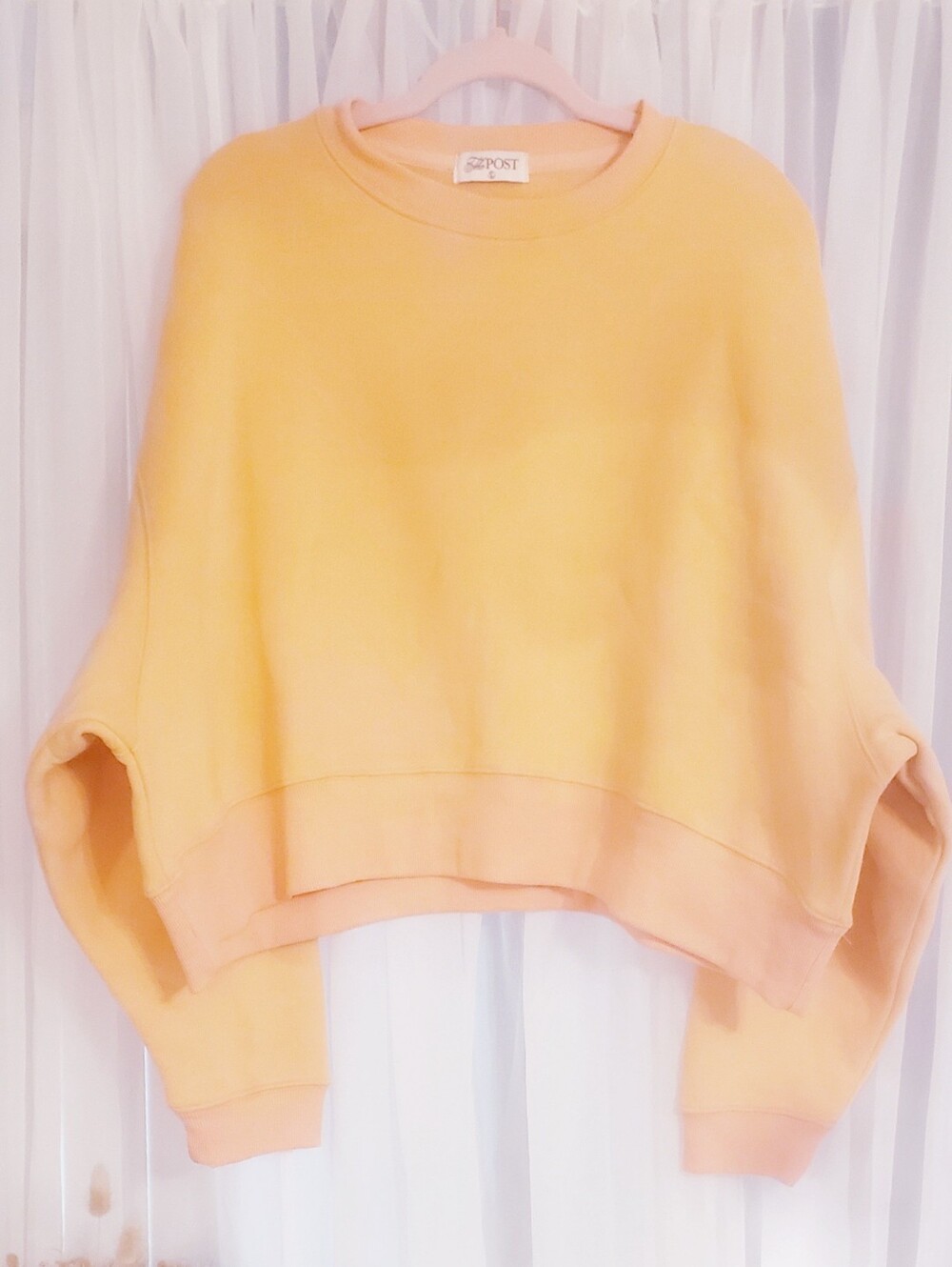 THE POST OVERSIZED CROPPED SWEATSHIRT